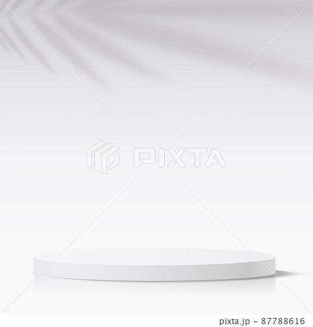 Abstract background with white color podium for presentation. Vector Abstract background with white color podium for presentation. Vector 87788616