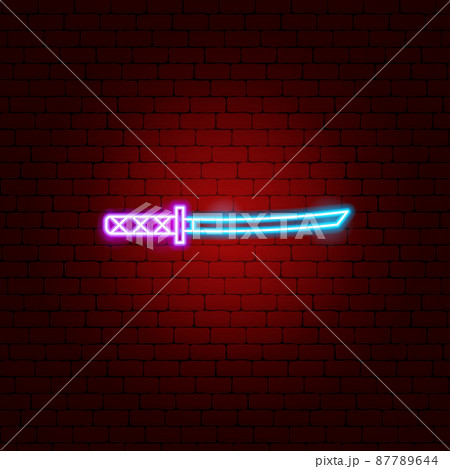 Katana Neon Sign 87789644