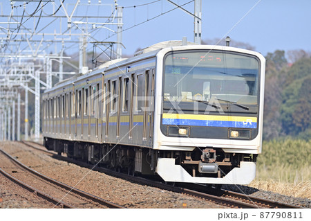 総武本線　佐倉－物井　JR東日本　209系2100番台　C406編成（幕張） 87790811