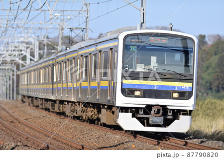 総武本線 佐倉-物井 JR東日本 209系2100番台 C625編成(幕張) 総武本線 佐倉-物井 JR東日本 209系2100番台 C625編成(幕張) 87790820