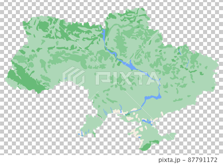 Ukraine map 87791172