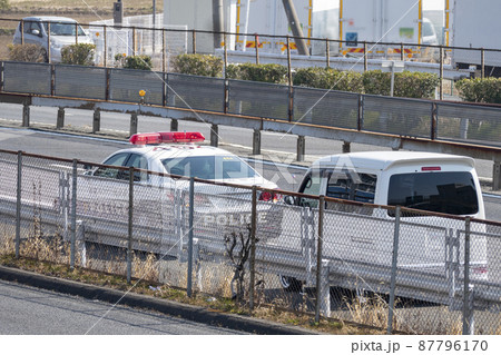 交通違反取締風景 交通違反取締風景 87796170