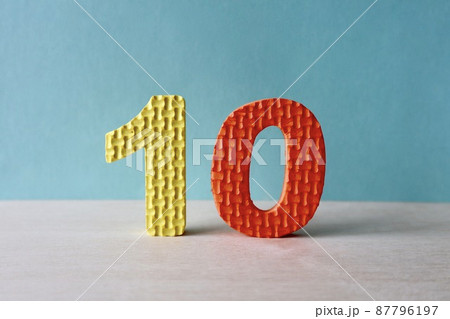 数字の10の写真素材 [87796197] - PIXTA