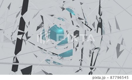 CG 中央に核がある原子構造 CG 中央に核がある原子構造 87796545