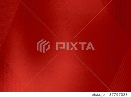 673_和紙_赤 87797023