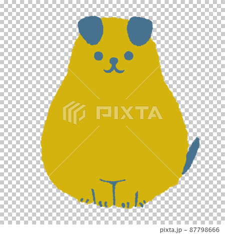 一隻小狗的插圖 87798666