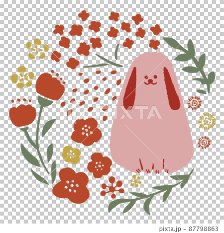 Dogs and flowers Dogs and flowers 87798863