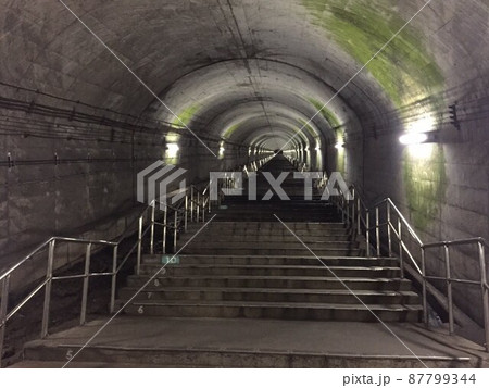 日本一のもぐら駅 土合駅 群馬県みなかみ町 日本一のもぐら駅 土合駅 群馬県みなかみ町 87799344