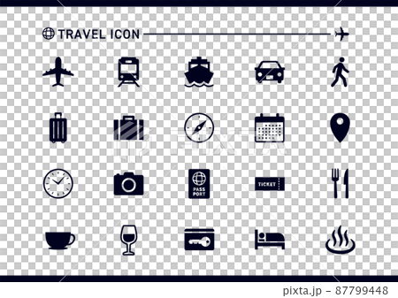 Travel icon_black 87799448