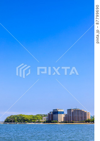 御島水域の風景(香椎海岸遊歩道からのアイランドシティ) 【福岡市東区】 御島水域の風景(香椎海岸遊歩道からのアイランドシティ) 【福岡市東区】 87799690