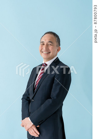ビジネスマン シニア ポートレート ビジネスマン シニア ポートレート 87800793