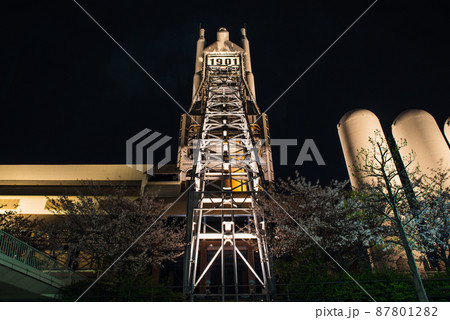 東田第一高炉史跡の夜景 東田第一高炉史跡の夜景 87801282