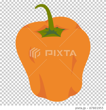 簡單的橙色辣椒粉 87801955