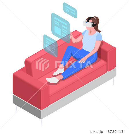 Home VR Work Composition 87804134