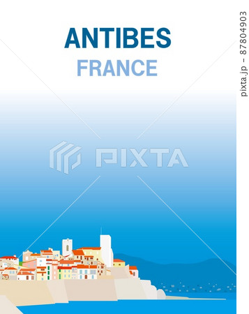 アンティーブ　antibes　フランス　france 87804903