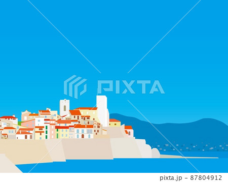 アンティーブ　antibes　フランス　france 87804912