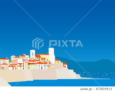 アンティーブ　antibes　フランス　france 87804913