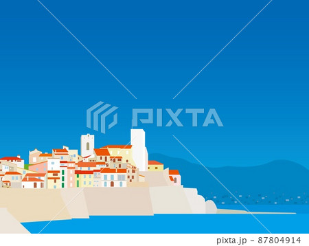 アンティーブ　antibes　フランス　france 87804914