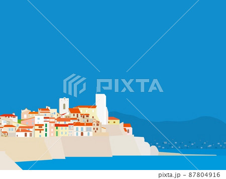 アンティーブ　antibes　フランス　france 87804916