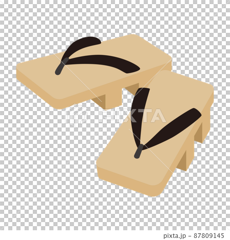 下駄のイラスト 87809145