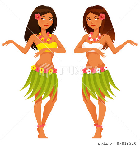 beautiful hawaiian dancers