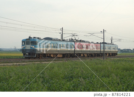 北陸本線　美川－加賀笠間　JR西日本　415系800番台　C08編成（金沢） 87814221