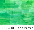 緑色水彩模様の背景テクスチャ 87815757