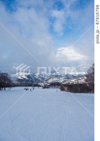 日本のスキーリゾート　2022年2月撮影　福井県勝山市 87816798