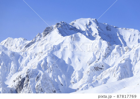 日本百名山　五竜岳 87817769