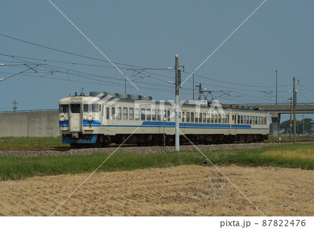 北陸本線 加賀笠間-美川 JR西日本 475系 A18編成(金沢) 北陸本線 加賀笠間-美川 JR西日本 475系 A18編成(金沢) 87822476