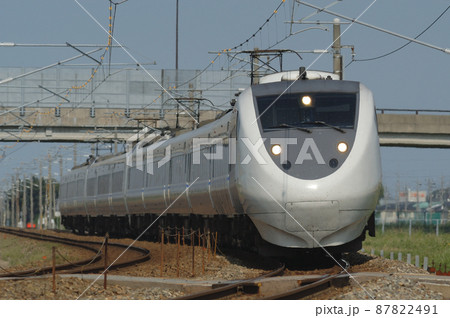 北陸本線　加賀笠間－美川　JR西日本　681系　T03+T32+T13編成（金沢）　サンダーバード 87822491