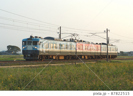 北陸本線　美川－加賀笠間　JR西日本　415系800番台　C08編成（金沢） 87822515