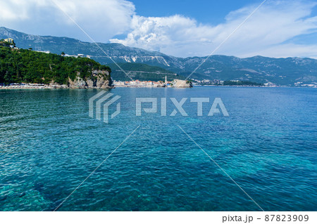 Beautiful sea landscapes in Montenegro 87823909