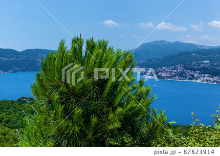 Beautiful sea landscapes in Montenegro 87823914