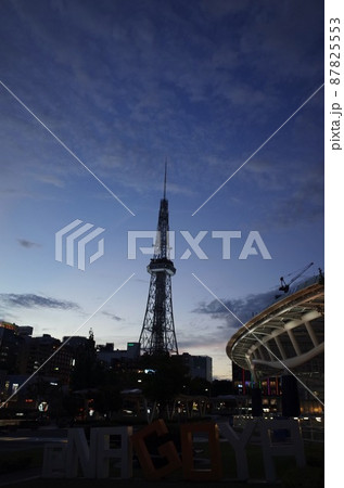 MIRAI TOWER_夕景_名古屋 MIRAI TOWER_夕景_名古屋 87825553