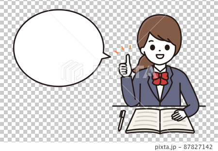 學生女性好標誌學習氣球 學生女性好標誌學習氣球 87827142