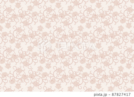 花唐草(ピンクベージュ) 87827417