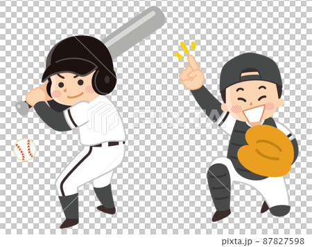 Baseball player male baseball club batter catcher 87827598