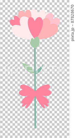 Pink heart flower gift Pink heart flower gift 87828670