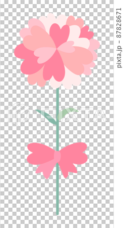 Pink heart flower gift Pink heart flower gift 87828671