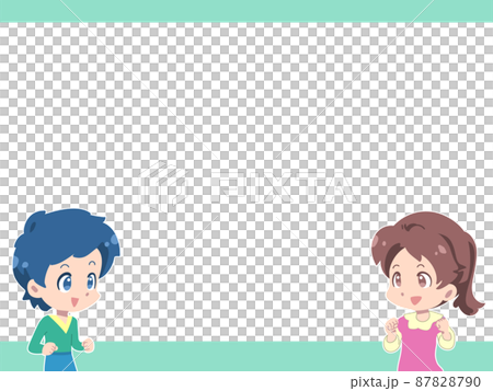 Energetic boys and girls (upper body), no main line 87828790