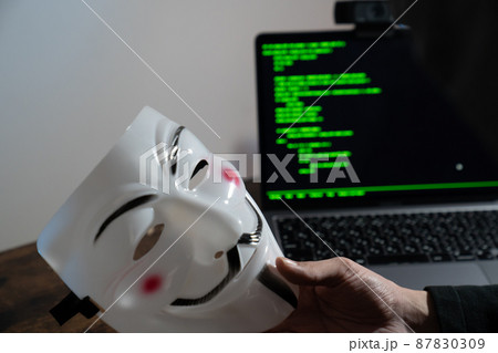 ハッカー　アノニマス 87830309