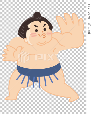 相撲取り 関取 おすもうさん 相撲取り 関取 おすもうさん 87830354