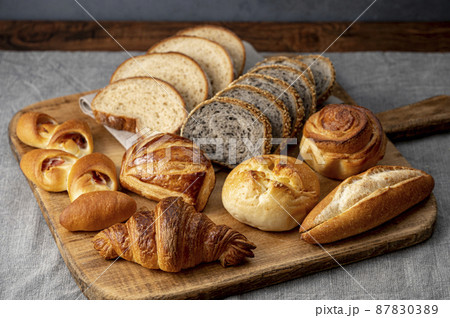 いろいろなパン　パン集合 87830389