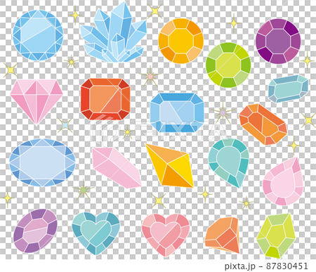 珠寶套裝立體畫 珠寶套裝立體畫 87830451