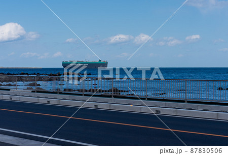 大洗にてタンカー 大洗にてタンカー 87830506