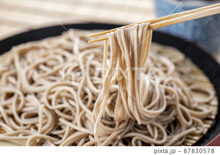 ざるそば　もりそば 87830578