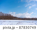 弟子屈町原野　冬 87830749