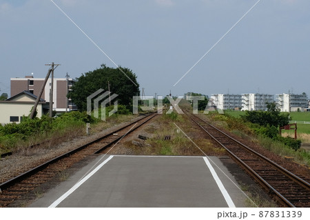 樽見鉄道東大垣駅の構内 87831339