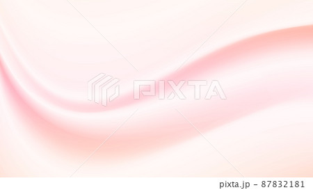 布の波のようなドレープ、サーモンピンクの光と影、背景画像 布の波のようなドレープ、サーモンピンクの光と影、背景画像 87832181